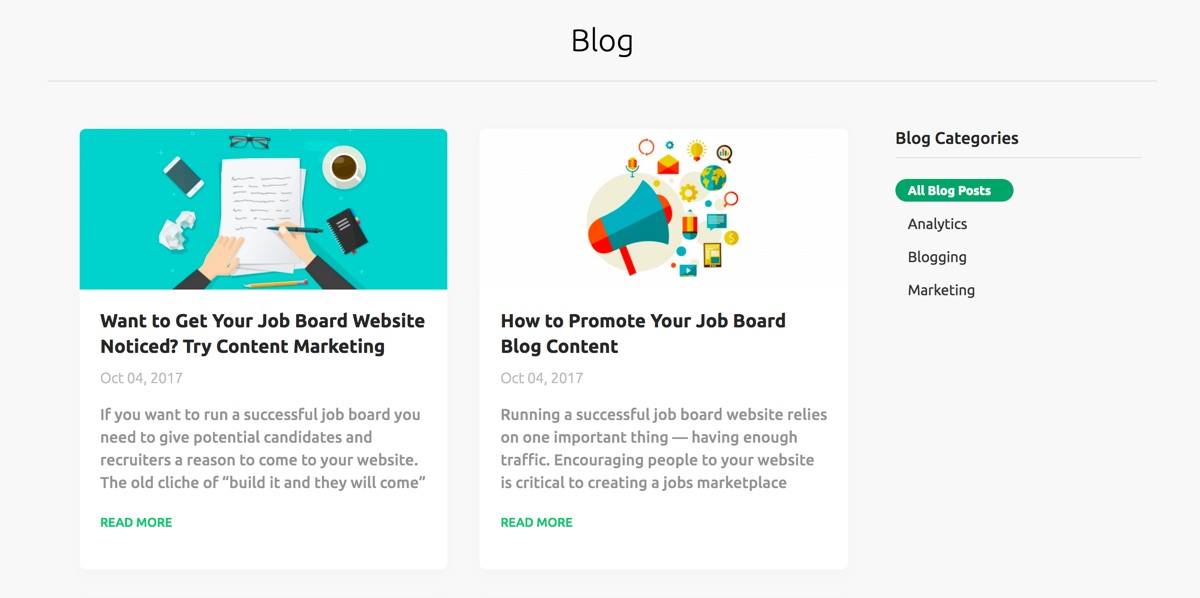 New Update: Blog Enhancements - Smartjobboard blog